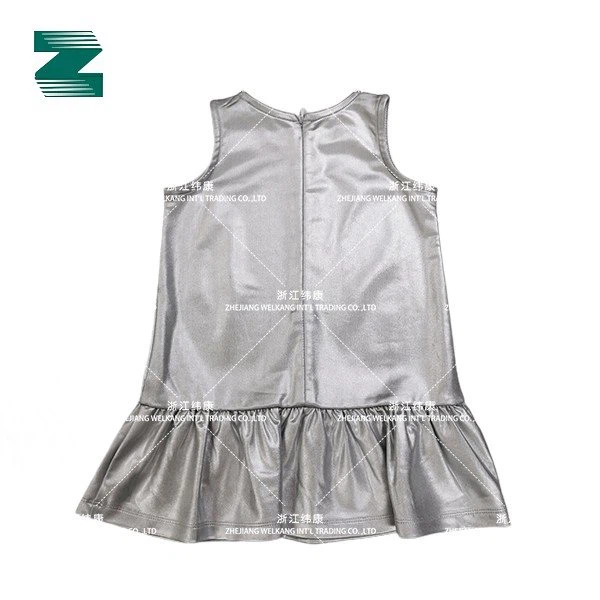Dress For Kids In Soft Pu